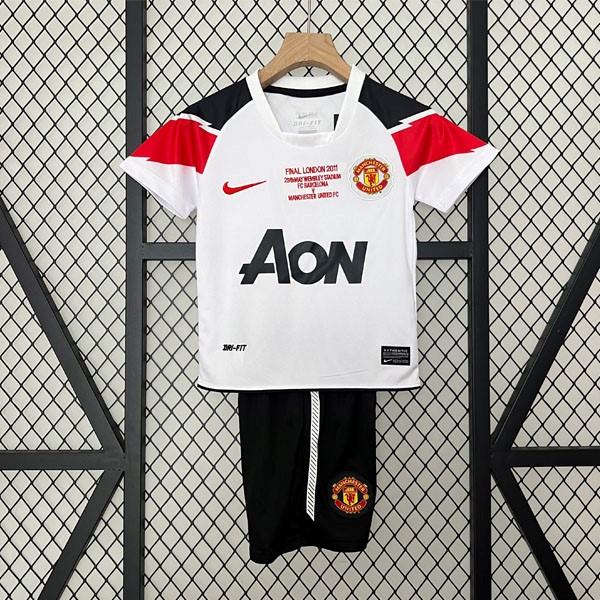 Camiseta Manchester United 2ª Niño Retro 2010 2011